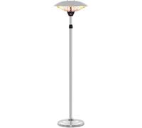 TROTEC Parasol chauffant design IRS 2020 de 2000 watts en aluminium et inox