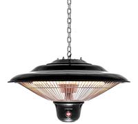TROTEC Chauffage Infrarouge Plafond IR 1500 SC | Radiateur électrique Suspendu | Chauffage Infrarouge | matériel de Montage INCL. | Chauffage de terrasse | 1.500 W | IP34 | Convient pour 10 m² Max.