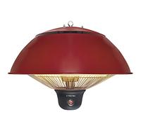 TROTEC Chauffage infrarouge plafond IR 1510 SC | Radiateur électrique suspendu | Chauffage Infrarouge | matériel de montage in hauffage de terrasse | 1.500 W | IP34 | Convient pour 10 m² max.
