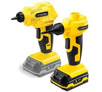 TROTEC Compresseur portatif PCPS 11-20V + Pompe à air sans fil PCPS 12-20V pour ballon de foot, basket, handball ou gonflage de pneus
