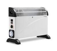 TROTEC Convecteur électrique 2000 W TCH 22 E, minuterie 24 h programmable | Fonction turbo ventilateur, radiateur d'appoint, thermostat, chauffage silencieux portable, idéal pour chambre, bureau