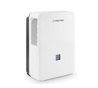 TROTEC Déshumidificateur d'air TTK 127 E 50 l/24h, convient pour 150m² | Hygrostat intégré, portable et puissant, absorbeur d'humidité électrique