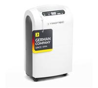 Trotec Déshumidificateur, 30 L/jour, pour pièces de 90 m², séchage du linge - TTK 100 E