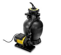 TROTEC Filtre à sable pour piscine TSP 10000 EF pour Piscine, Débit 10 000 l/h, Vanne 7 Voies, Puissance 400W, Idéal pour Piscines Hors-Sol jusqu'à 40 m³, Compatible Sable, Verre et Balles Filtrantes