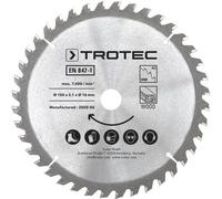 TROTEC Lames pour scie circulaire bois Ø150 mm - 40 dents, pack de 3