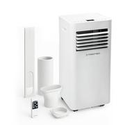 TROTEC PAC 2020 E Climatiseur mobile connecté 3 en 1-7000 BTU - pour 26 m² - climatiseur, déshumidificateur, ventilateur - avec WiFi, télécommande, tuyau d'évacuation - économique et silencieux