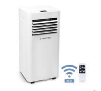 Trotec Climatiseur mobile WiFi 7000 BTU pour 26 m² avec kit fenêtre volet roulant - PAC 2020 E WiFi