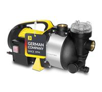 TROTEC Pompe de jardin TGP 1005 ESF - débit 3500 l/h, 1000 W | Pression de refoulement 4,2 bar, hauteur de refoulement 42 m, hauteur d'aspiration 7 m, pompe à eau pour fûts