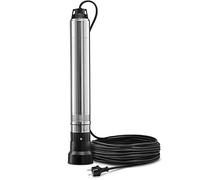TROTEC Pompe de puits TDP 750 E 1000 l/h puissance de 750 W eau claire | Parfait pour pomper de l'eau claire depuis des puits profonds, des citernes d'eau de pluie et des puisards