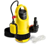 TROTEC Pompe d'évacuaction TCW 900 - Pompe eau claire/chargée | Puissance 900 W - Profondeur d'immersion max 7 m - IPX8