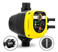 TROTEC Pressostat TDP DSA avec prise pour pompe à eau | Mise en marche/arrêt automatique des pompes de puits profonds standard, pompes de jardin et pompes à eau