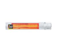 TROTEC Radiant infrarouge IR 2050 chauffage électrique d'extérieur 14 m² | Infrarouge radiateur radiant halogene mural pour terrasse de jardin exterieur, table à langer ou salle de bain, 2000 W