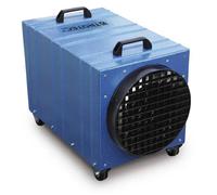 TROTEC Réchauffeur électrique TDE 65 avec ventilateur de 12 kW Réchauffeur de construction avec finition marteau trempé