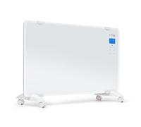 TROTEC TCH 2010 E - Radiateur électrique en verre 2000W avec thermostat, minuterie, télécommande et fonction hors-gel