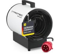 TROTEC TDS 50 R - Canon à air chaud électrique 9 kW | Chauffage industriel triphasé 400 V, thermostat réglable, chaleur propre sans condensation, usage pro chantier & garage