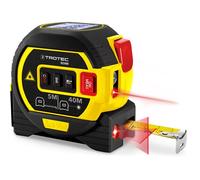TROTEC Télémètre Laser BD8M | Mesure de Distance au Laser de 0,05 m à 40 m | Laser à Lignes croisées et mètre Ruban Inclus