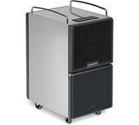 TROTEC TTK 122 E Déshumidificateur d'air, Déshumidificateur Electrique, Déshumidificateur Portable, Absorbeur d'humidité, Déshumidification Max. 40 l/j, pour 120 m² Max., Hygrostat intégré