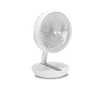 Trotec Ventilateur de table avec batterie, diamètre 14,5 cm, 5 W, 4 vitesses, USB - TVE 2 W
