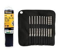 Trousse 10 forets béton SDS Plus Rockfaster - DIAGER - 1003A
