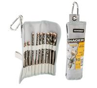 116D Trousse de 10 forets béton TWISTER-PLUS