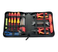 Parat Sacoche à outils 5650.030-061 Format compact cuir industriel noir