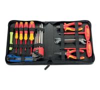 Parat Sacoche à outils 5650.030-061 Format compact cuir industriel noir