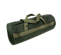 Trousse à Outils de Réparation Automobile, Verte Pochette Portable | Toile Épaisse, Légère et Imperméable, Entretien Facile, Format Rond, pour Panne Auto et Atelier