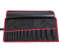 Trousse à outils noire à enrouler S