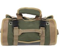 Trousse à outils verte en tissu Oxford, pratique, polyvalente, facile à transporter
