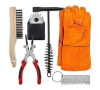 Trousse d'Accessoires de Soudure Kit de Désoudure et Décapage de Rouille