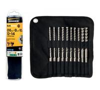 Trousse 10 forets béton SDS Plus Rockfaster - DIAGER - 1003A