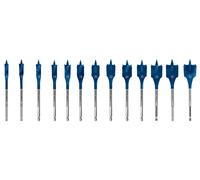 Trousse de 13 mèches plates SelfCut Speed 10 - 32 mm BOSCH EXPERT 2608900336