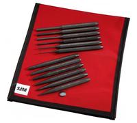 Trousse de 6 chasse-goupilles et 6 chasse-clous hexagonaux 7-CTR12A SAM OUTILLAGE