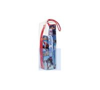 Trousse de Salle de Bain - Spiderman - Brosse à Dents - Dentifrice - Gobelet - Capuchon de Protection