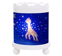 TROUSSELIER - Sophie la Girafe. - Veilleuse - Manège Magique - Idéal Cadeau Enfant - Dessin animé - Lumière rassurante - Couleur Bois Blanc - Ampoule 12V 10W inclue - Prise Elec. UK