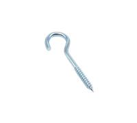 TRRYUIP Crochet A Visser Boulon à œil de plafond, vis dans le cintre, tasse OLC, fermoir crochet(C shape,Length 25mm)