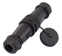 TRU COMPONENTS 1094580 Adaptateur pour connecteur circulaire mâle, droit, femelle, droit Nbr total de pôles: 3 1 pc(s)