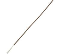 TRU COMPONENTS 1564667 Fil de câblage LiFY 1 x 0.75 mm² marron 25 m