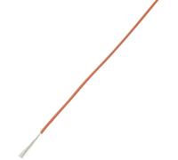 TRU COMPONENTS 1567230 Fil de câblage LiY 1 x 0.50 mm² rouge 100 m