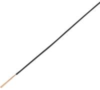 TRU COMPONENTS 1568629 Câble pour l'automobile FLRY-A 1 x 0.35 mm² noir 50 m