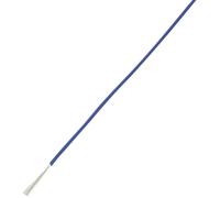 TRU COMPONENTS 1571385 Fil de câblage LiY 1 x 1 mm² bleu 10 m