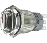 TRU COMPONENTS 701812 LAS1-AGQ-22X/31 Commutateur rotatif antivandalisme 250 V/AC 3 A Positions de commutation 2 2 x 45 ° IP65