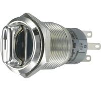 TRU COMPONENTS 701826 LAS1-AGQ-22XD/31/B Commutateur rotatif antivandalisme 250 V/AC 3 A Positions de commutation 3 2 x 45 ° IP65 1 pc(s)