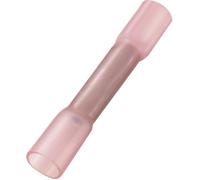 TRU COMPONENTS 739114 Prolongateur avec gaine thermorétractable 0.50 mm² entièrement isolé rouge 50 pc(s)
