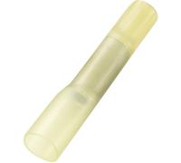 TRU COMPONENTS 739142 Prolongateur avec gaine thermorétractable 4 mm² entièrement isolé jaune 30 pc(s)