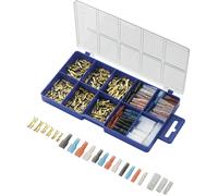TRU Components Assortiment cosses à sertir 739647 0,104–2,50 mm² transparent/noir/rouge/bleu 260 pcs