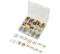TRU COMPONENTS 739925 Assortiment de cosses à sertir 0.50 mm² 2.50 mm² bleu,