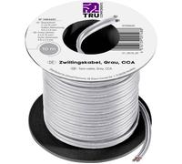 TRU COMPONENTS 93030c503 Fil de câblage 0.75 mm² gris 10 m