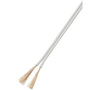 TRU COMPONENTS 93030c536 Fil de câblage 2 x 1 mm² blanc 50 m