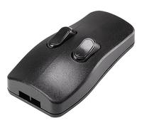 TRU COMPONENTS 98001c410 Interrupteur pour câble souple noir 2 x Off/On 2 A 1 pc(s)